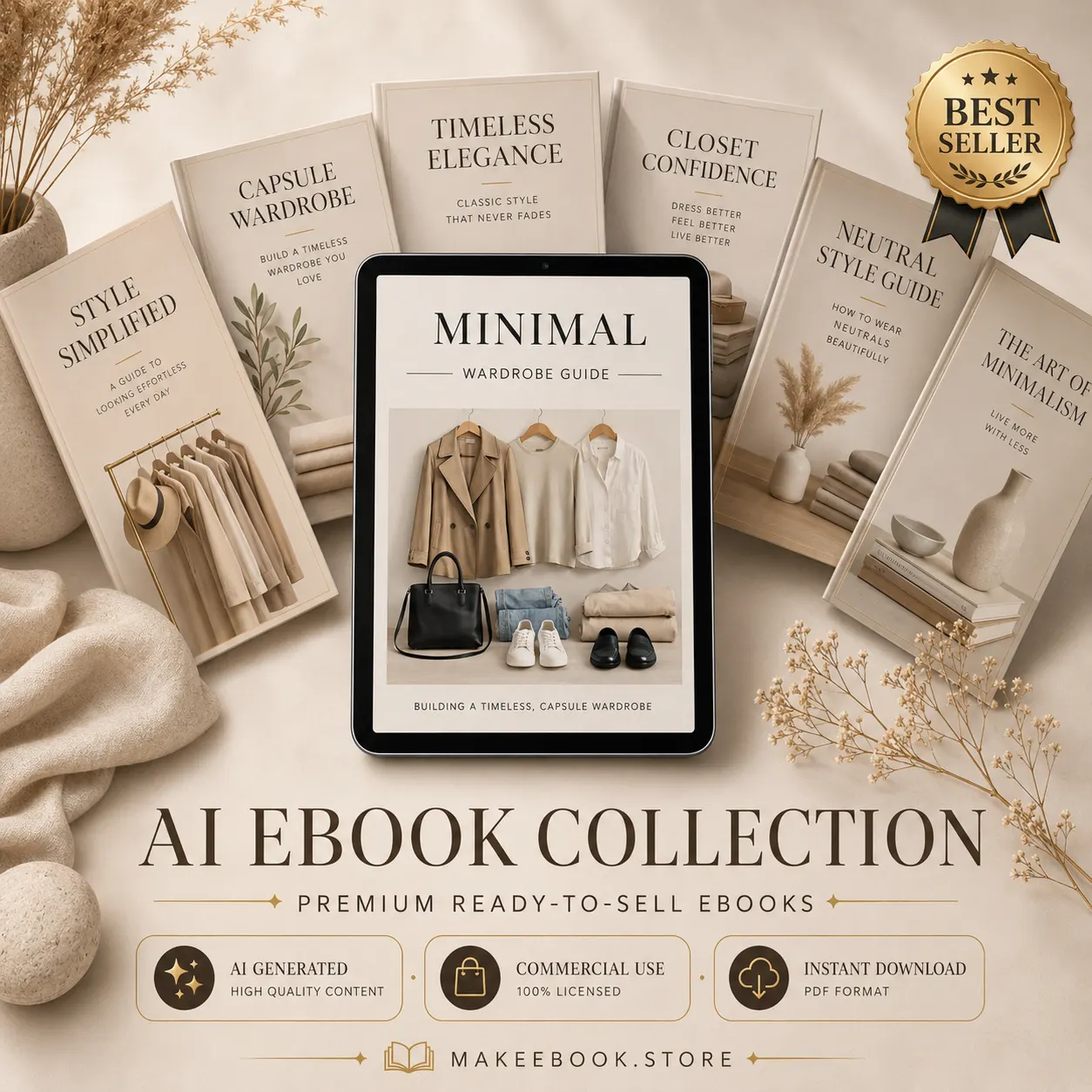 Minimal Wardrobe Guide eBook cover