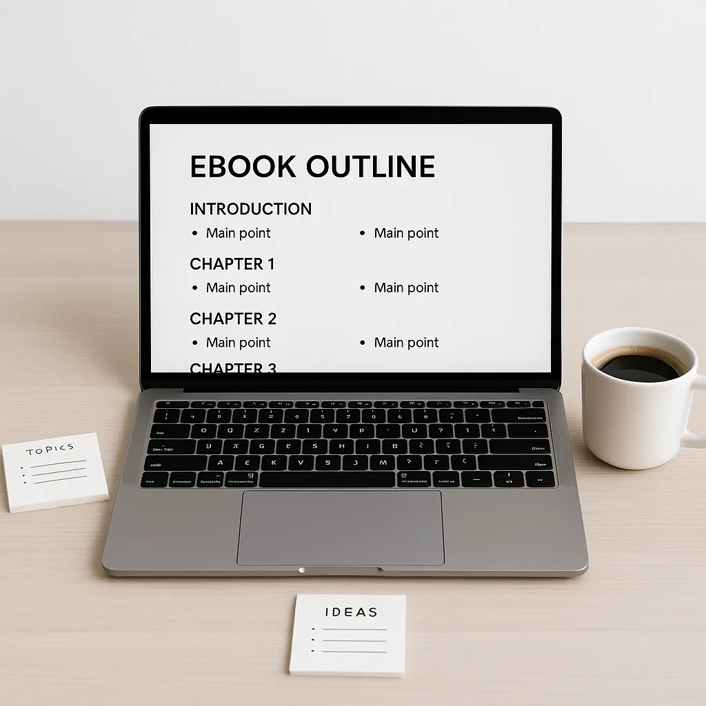 Free Ebook Outline Template to Organize Your Writing