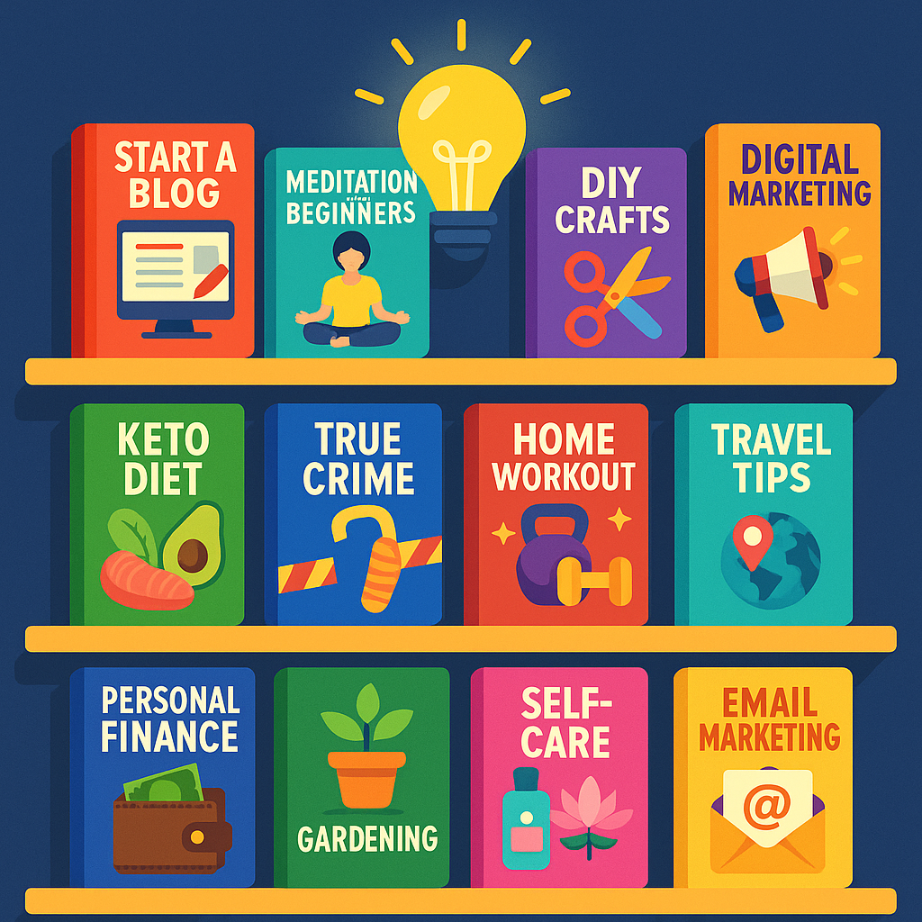 Top Ebook Niche Ideas List for 2024: Find Your Profitable Topic