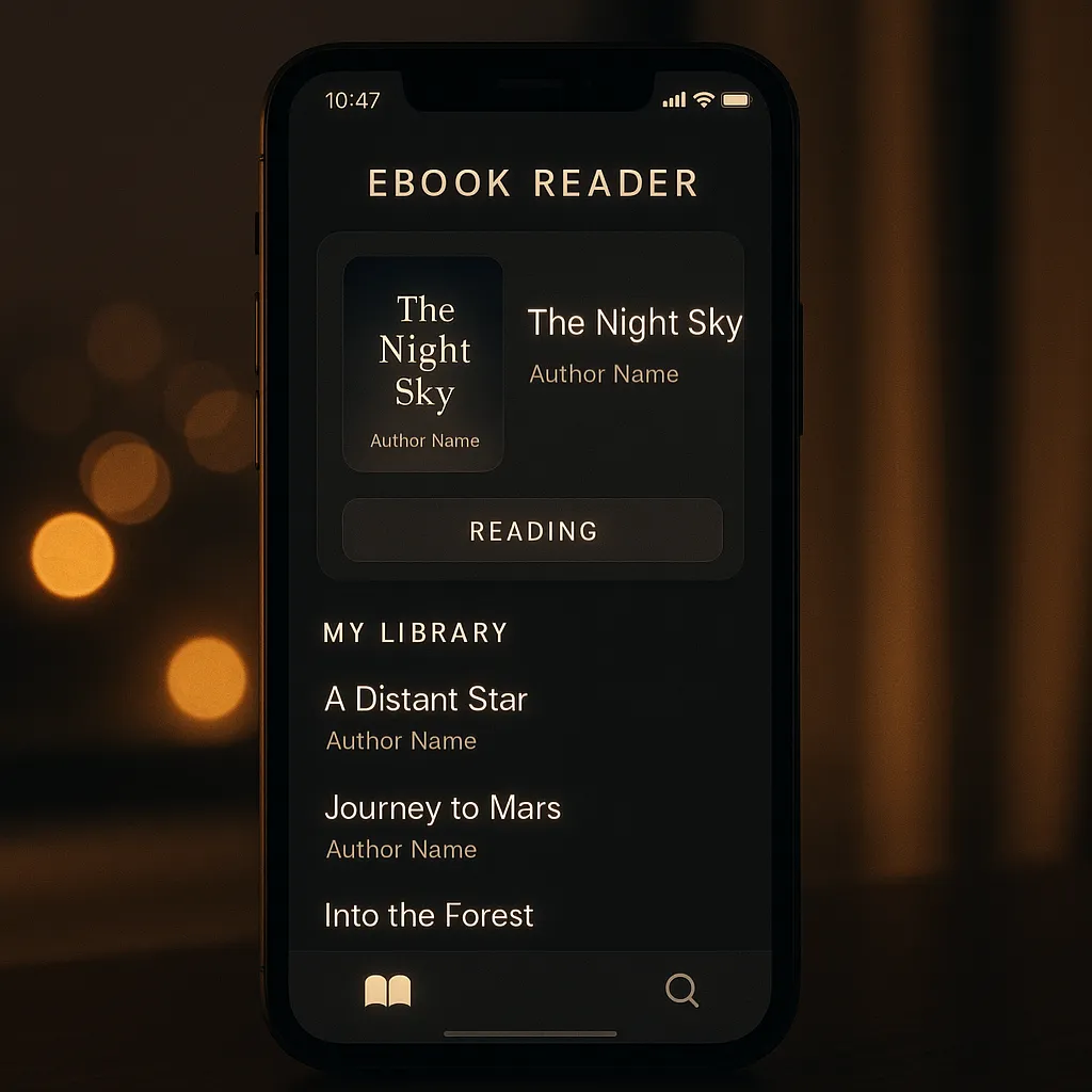 Top Ebook Reader Apps with Dark Mode for Comfortable Night Reading